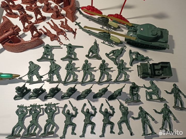 Пластмассовые солдатики
