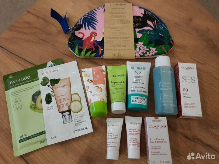 Бьюти-боксы подарки Clarins Vichy Elemis