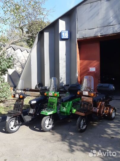 Honda gyro x-3 PGM двухместный из Японии