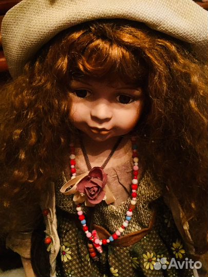 Кукла фарфоровая дизайнерская