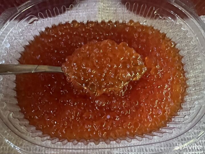 Икра красная горбуши осень 2023