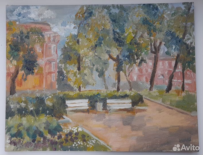 Этюд маслом