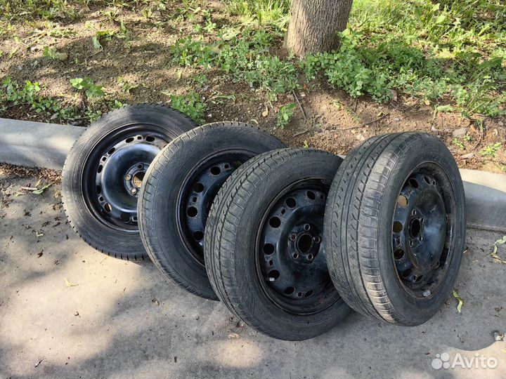 Летние колеса skoda vw 5x100 185/60 R15 комплект