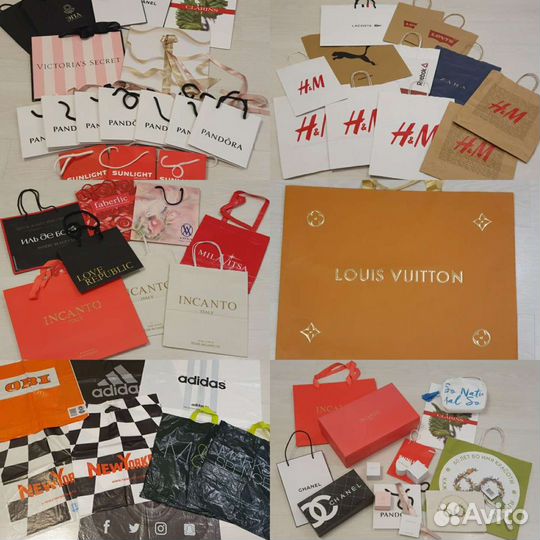 Брендовые пакеты / коробки/косметички