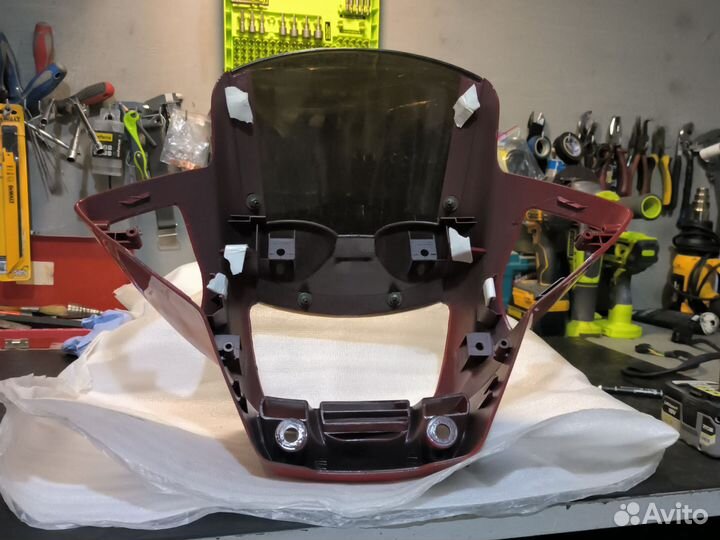 Yamaha ybr125 пластик морды