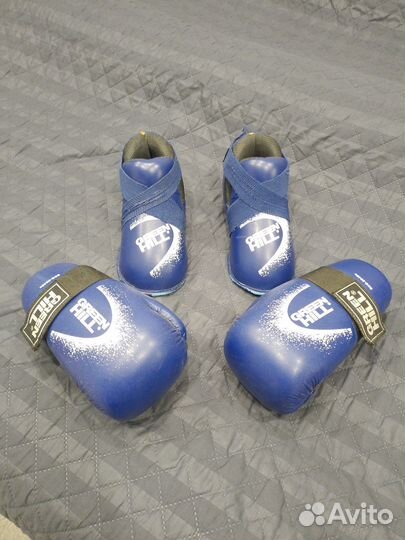 Перчатки футы грин хилл для тхеквондо и кикбоксинг