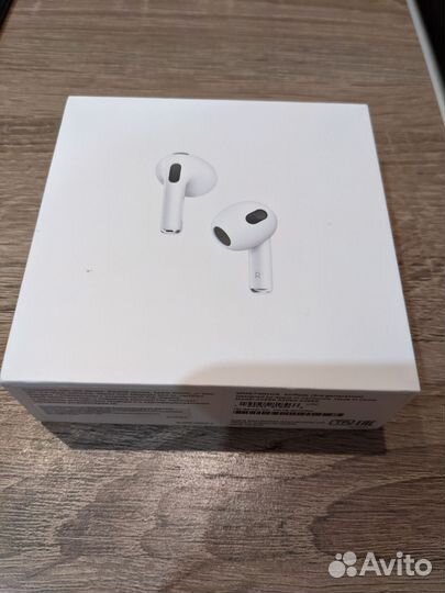 Беспроводные наушники apple airpods 3