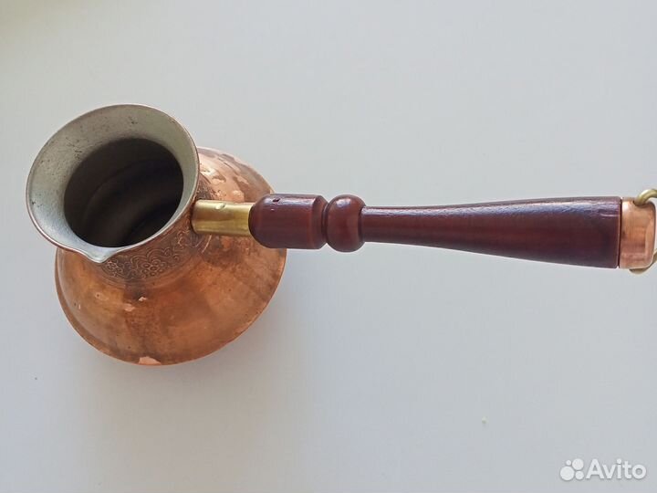Турка для кофе медная