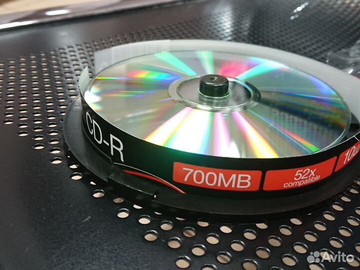Cd r диск болванка 8 шт