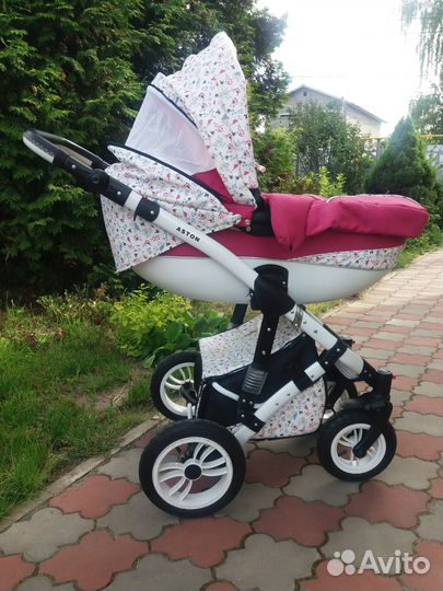 Коляска 3в1 aston CAR baby