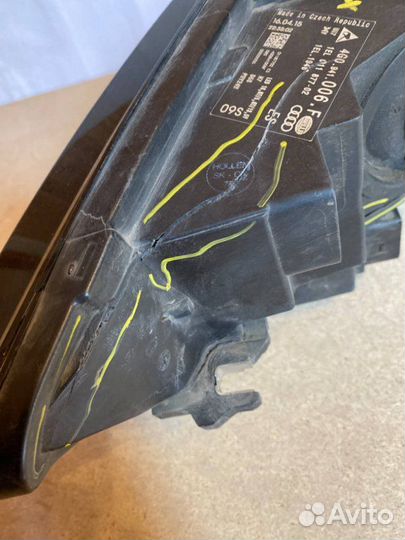 Фара правая Audi A6/RS6/S6