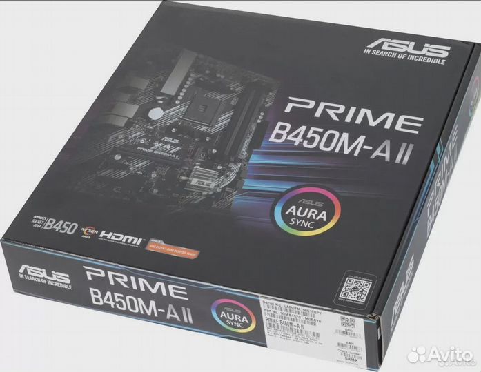 Материнская плата Asus Prime B450M-A