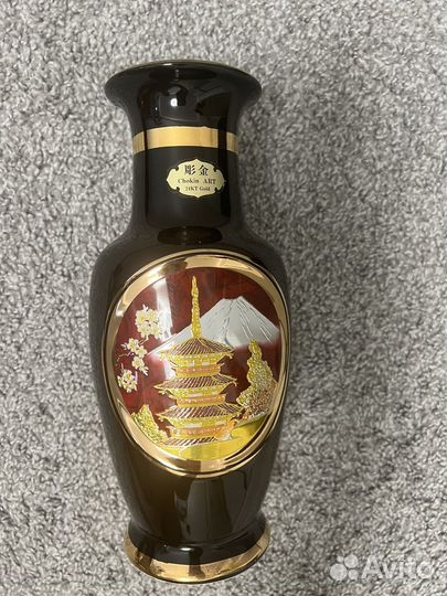 Ваза Chokin Art 24kt Gold