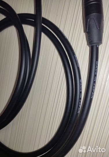 Canare Jack-XLR балансные для студийных мониторов