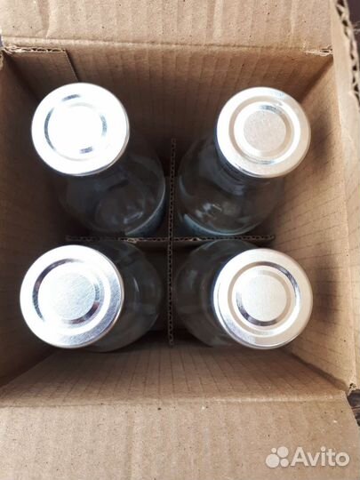 Бутылка стеклянная