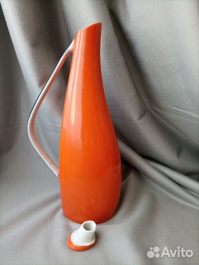 Винтаж штоф/ графин /кувшин фарфор Коростень 1960