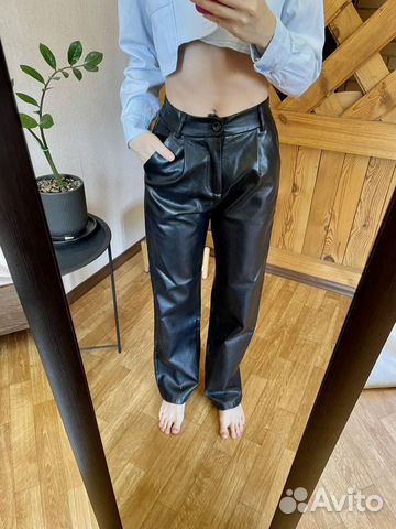 Кожаные брюки женские объявление продам