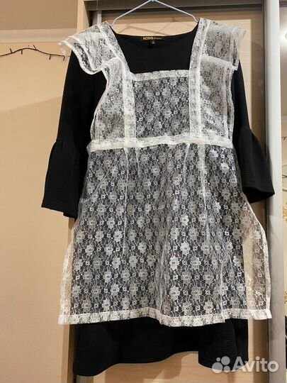 Школьный фартук и платье