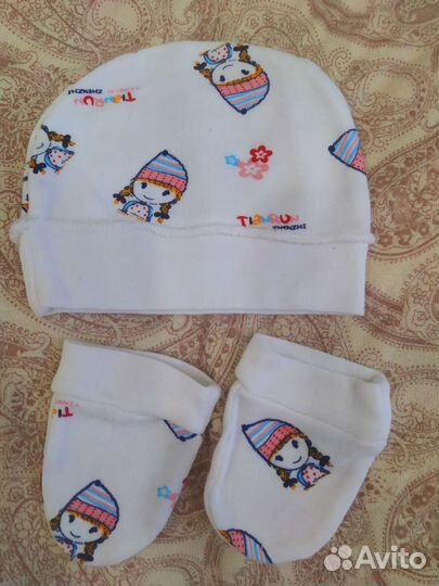 Шапочка - чепчик и антицарапки