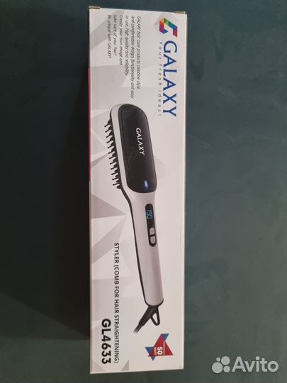 Расческа-выпрямитель стайлер Galaxy Styler