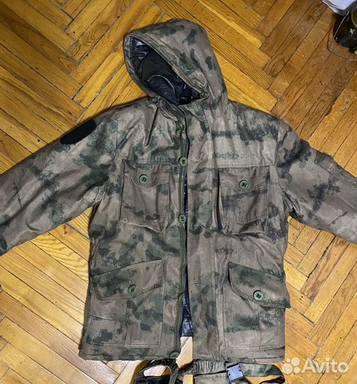 Военная форма зимняя мох 48-50 рост 3-4