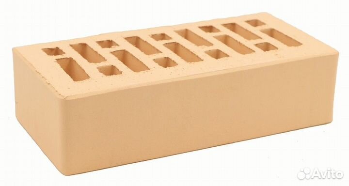 Кирпич лицевой светлый