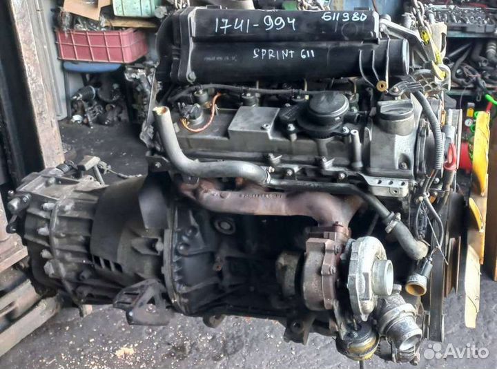 Двигатель 611980 Mercedes Sprinter W901-905 2.2
