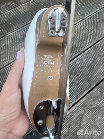 Коньки фигурные edea overture 220