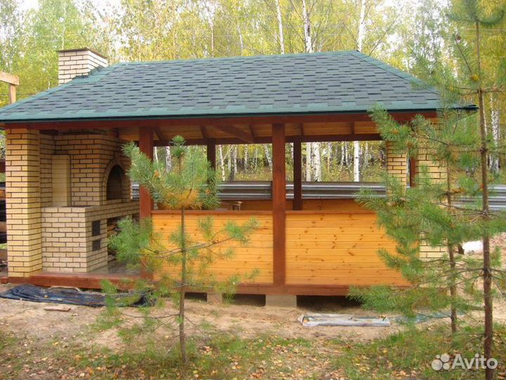 Строительство домов бань беседок