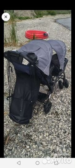 Коляска для двойни бу