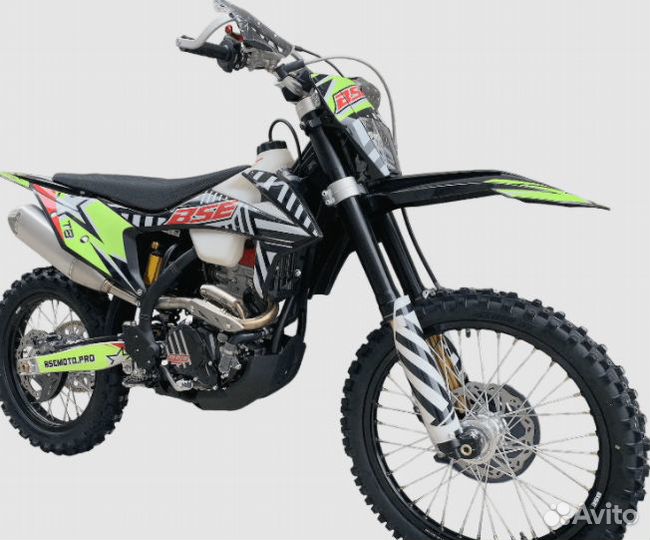 Эндуро / кроссовый мотоцикл BSE T8 Green Twister