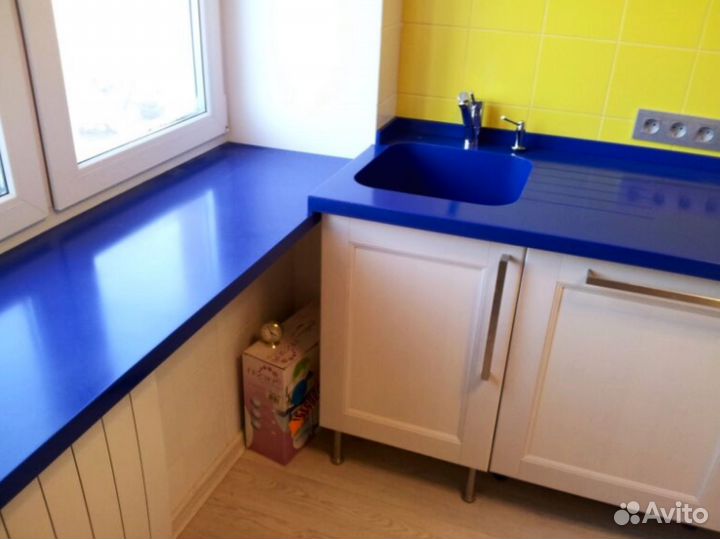 Покраска подоконников