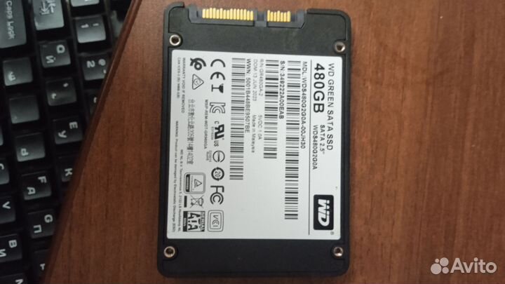 Ssd 480 gb WD green