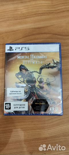 PS5. Игра Mortal Kombat 11: Ultimate, новая
