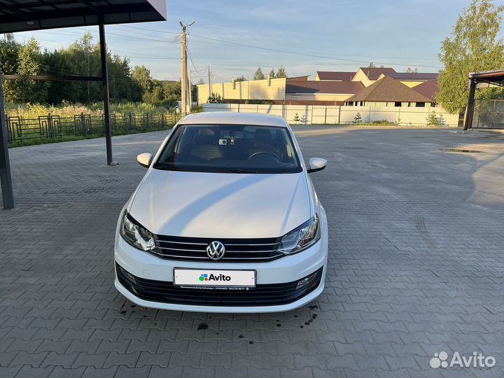 Volkswagen Polo 1.6 AT, 2018, 39 745 км