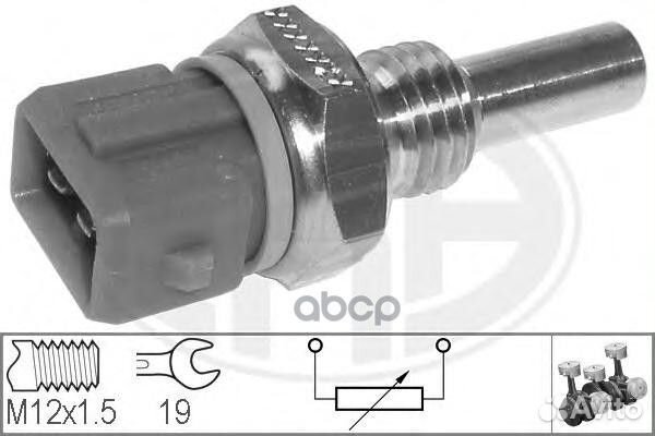Датчик температуры охлаждающей жидкости citroen