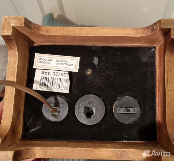 Ретро телефон кнопочный