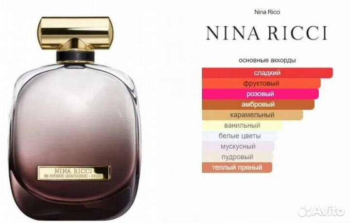 Nina ricci Lextase, парфюм, духи,распив