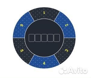 Покерное сукно прорезиненное для покера