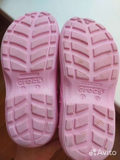 Резиновые сапоги crocs j1