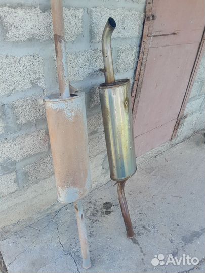 Глушитель на ваз 21099. Гранта ваз седан