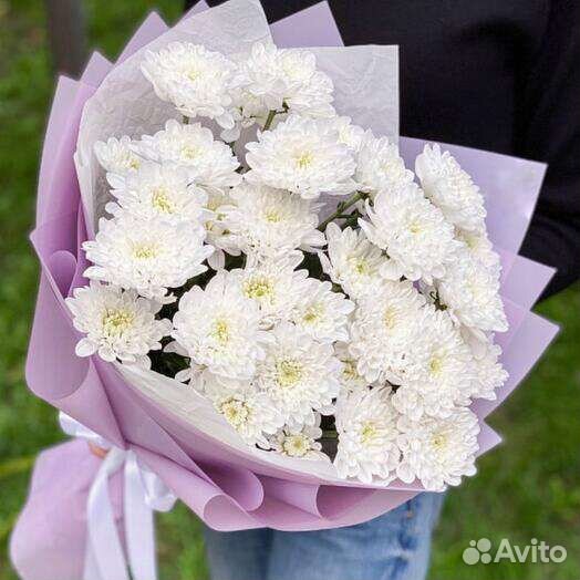 Букет из хризантем