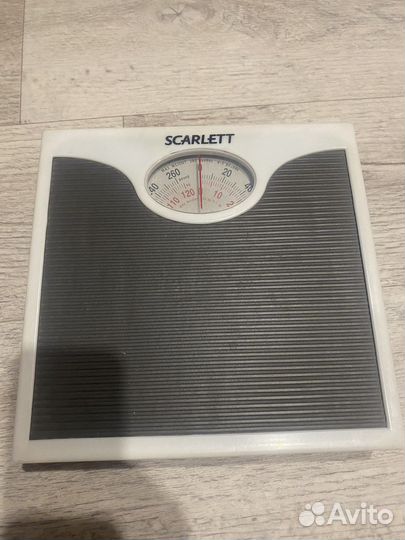 Весы напольные механические scarlett