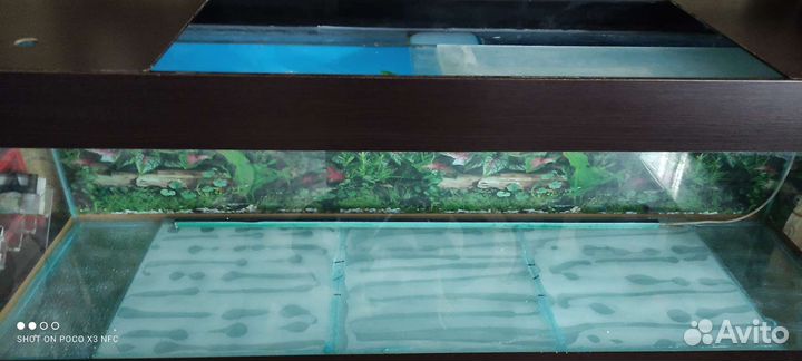 Аквариум на 300литров с тумбой