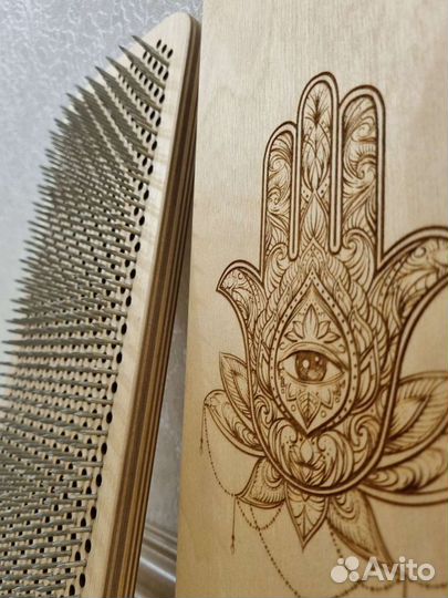 Индивидуальное стояние на гвоздях садху-доски + мк