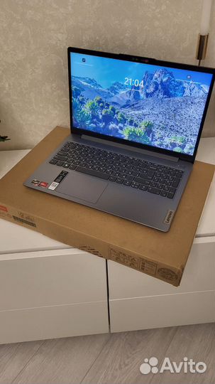 Новый Lenovo IdeaPad Slim/Ryzen 5-7520/8Gb/512SSD