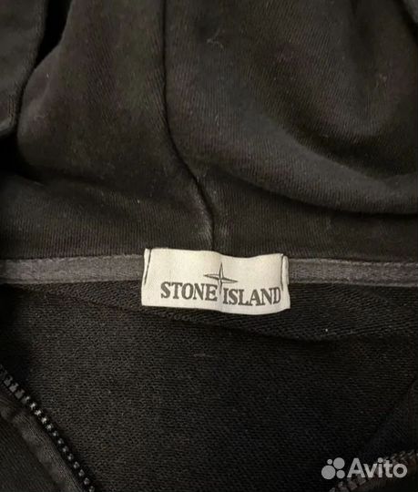 Зип худи stone island