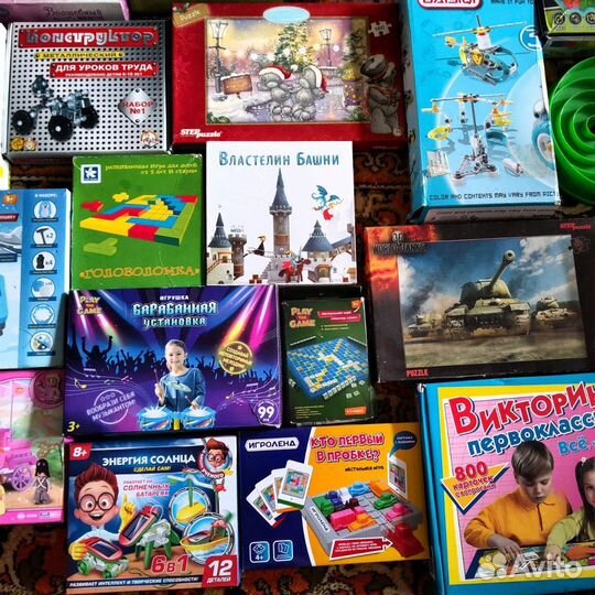 Детские настольные игры