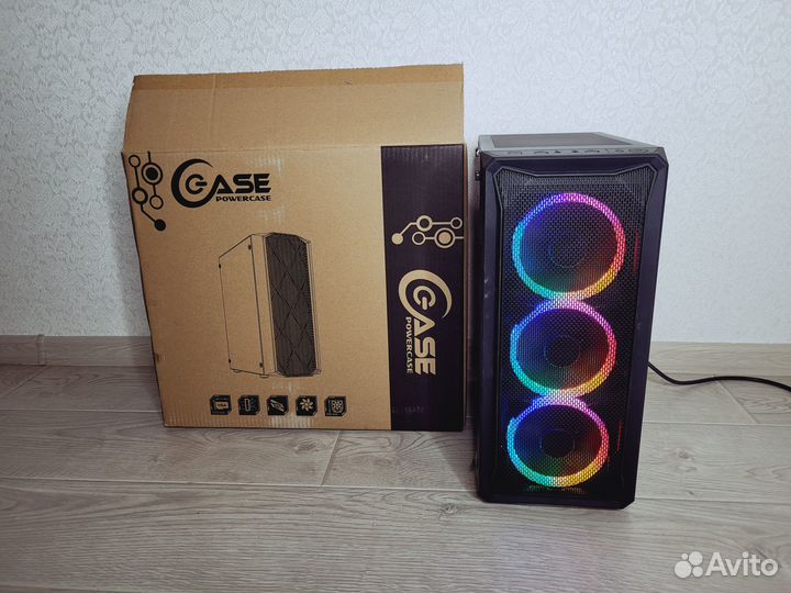 Игровой intel (10/20xeon) rx570 8gb/гарантия 3 мес