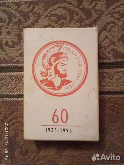 Карты игральные Спартак